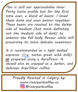 Medium/Dark Roast - Kenya - INNER PARTY COFFEE